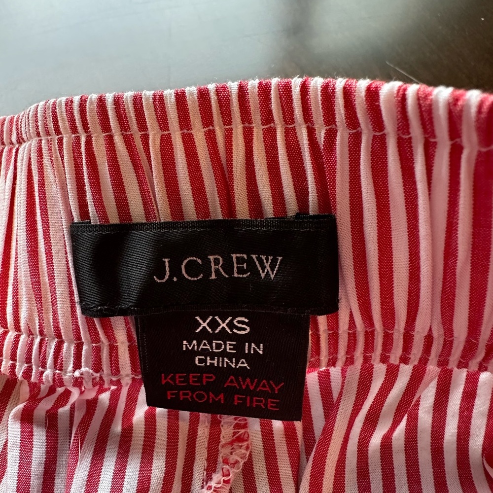 Jcrew cotton boxer style pajama pants